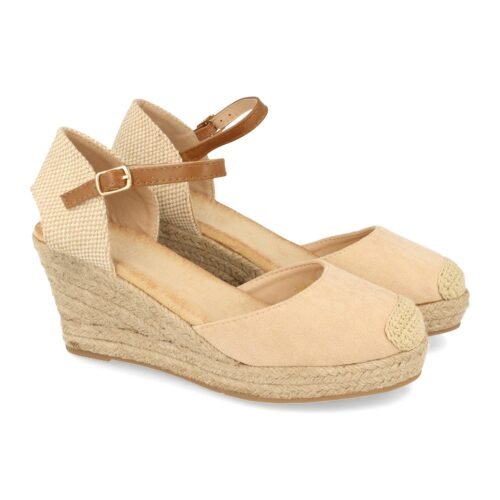 Sandalias de Estilo Valenciana con Cuña