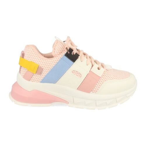 Sneakers de Mujer con Rejilla y Cordones