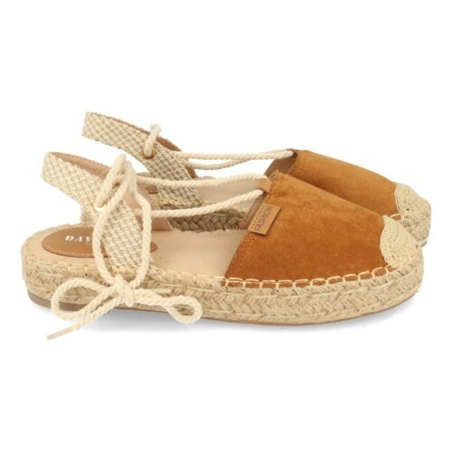 Sandalia Forrada de Yute y Cordones