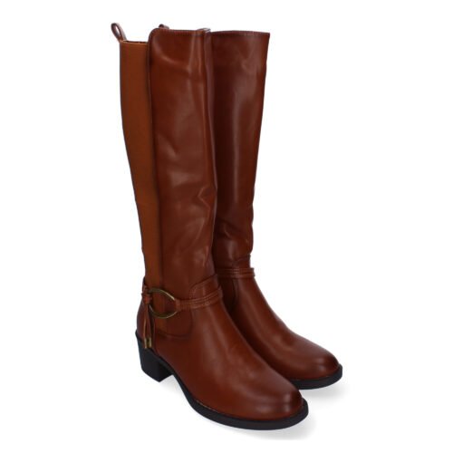 Botas de Tacón para Mujer, Comodas y Elegantes, Detalles de Caña Arrugada