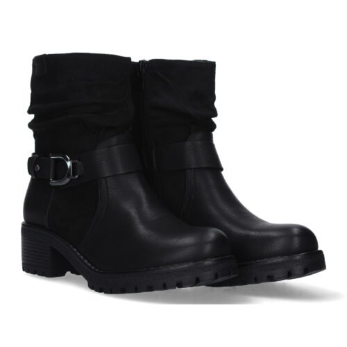 Botin de Tacon Ancho para Mujer