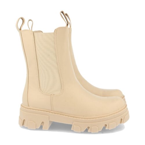 Botin de Plataforma con Elastico y Cremallera