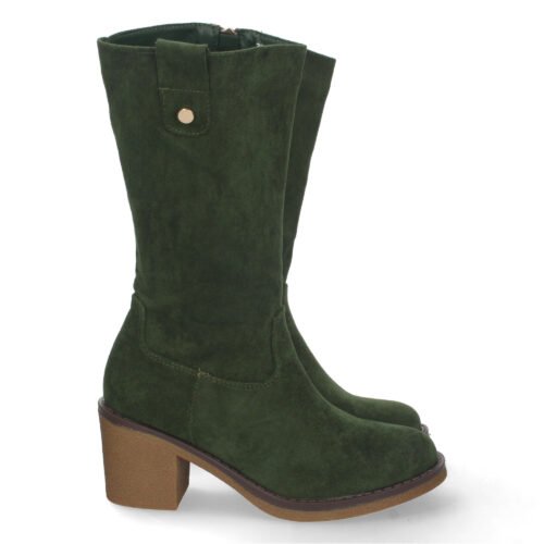 Bota de Tacón con Cremallera