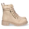 Botin Plano con Cremallera y Cordones