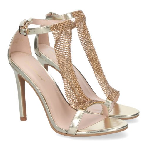 Sandalias Elegantes de Fiesta de Mujer, con Tacón Alto