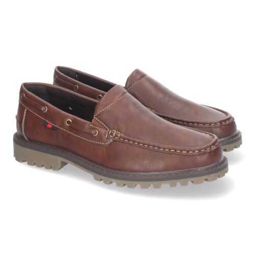 Mocasines Elegantes de Hombre con Suela Dentada Resistente