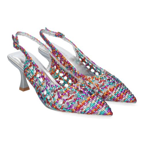 Zapato de Tacon Fino para Mujer, Comodo, Estilo Salon