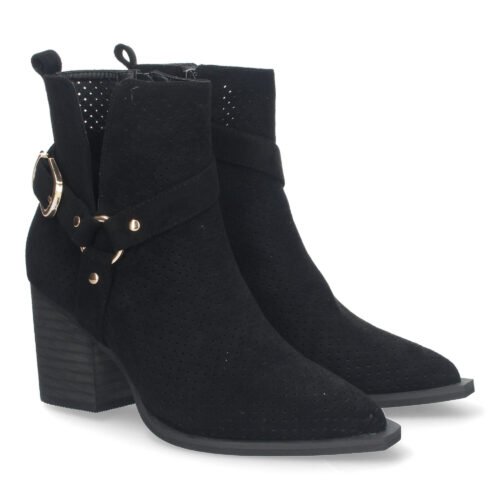 Botines de Mujer con Tacón Campero Elegantes