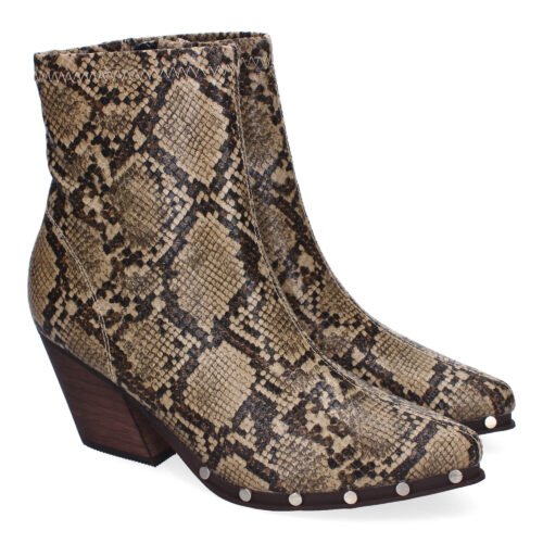 Botines de Tacón Cubano para Mujer, Estilo Cowboy, Comodos y Elegantes