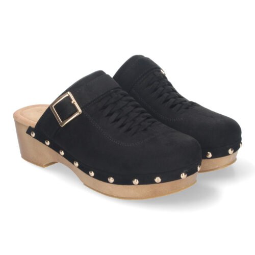Zueco de Tacon para Mujer, Comodos y Elegantes, Detalles de Tachuelas