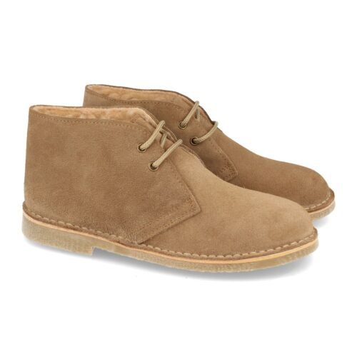 Botines Desert Planos con cordones