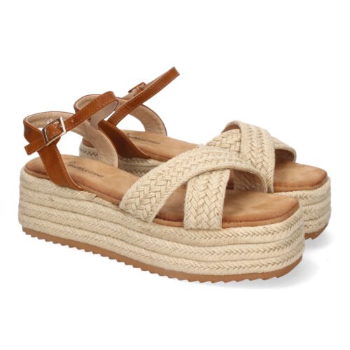 Sandalia de Plataforma de Yute para Mujer, Comodas y Elegantes, Diseño Moderno