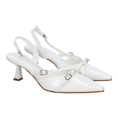 Zapatos de Salón para Mujer Elegante y Comodo, Diseño Sofisticado, Adorno de Hebillas