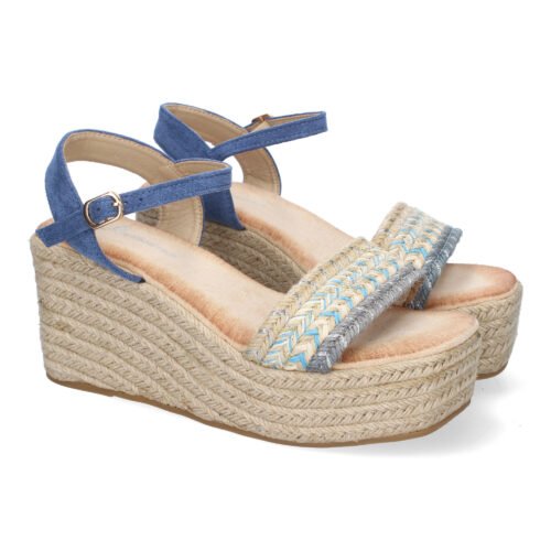Sandalia de Cuña de Yute para Mujer, Comodas y Elegantes, Diseño Moderno