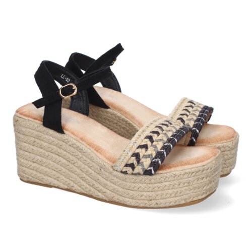 Sandalia de Cuña de Yute para Mujer, Comodas y Elegantes, Diseño Moderno