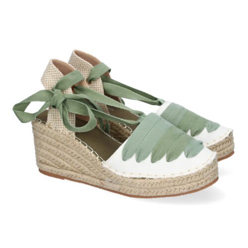 Sandalia de Mujer con Cuña de Yute, Diseño Moderno, Perfectas para PrimaveraVerano