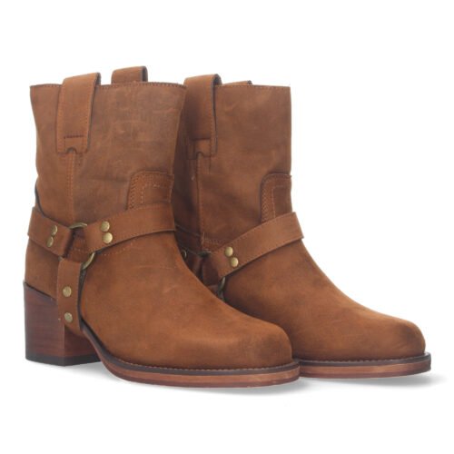 Botin de tacon para mujer