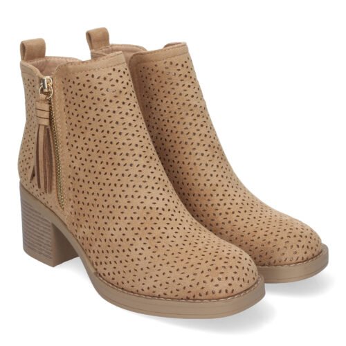 Botines de Mujer Elegantes y Comodos con Tacón Ancho