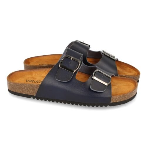 Sandalia Plana Anatomica con Hebillas