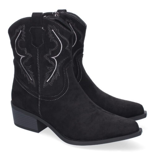 Botines de Mujer Estilo Vaquero, Diseño Elegante y Confortable