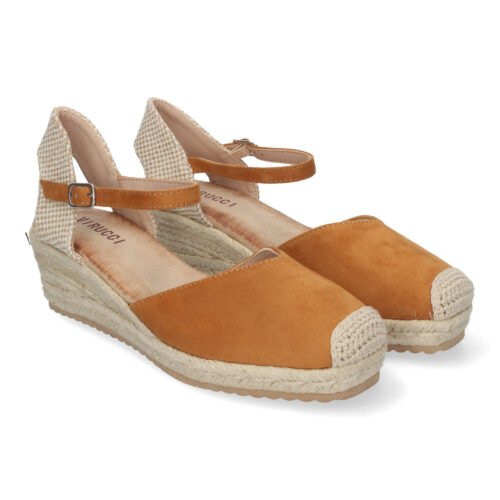 Sandalia de Cuña para Mujer, Cómodas y Elegantes, Forradas de Yute