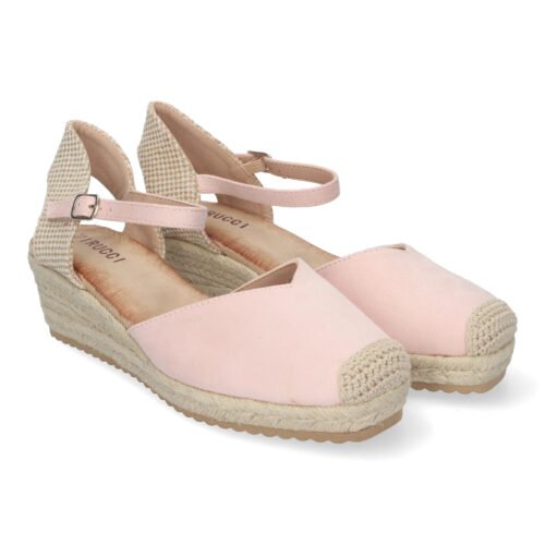 Sandalia de Cuña para Mujer, Cómodas y Elegantes, Forradas de Yute