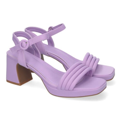 Sandalias Elegantes de Tacón para Mujer con Diseño Moderno