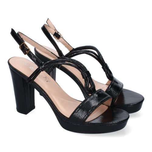 Sandalias de Tacón para Mujer, Comodas y Elegantes, Diseño Moderno con Tiras