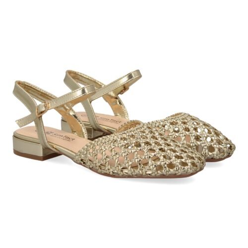 Sandalias planas de mujer, comodas y elegantes diseño moderno trenzado