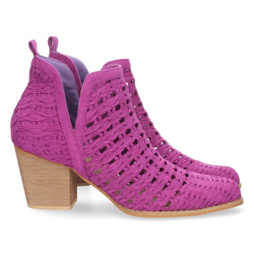 Botin Abierto con Calados y Tacon