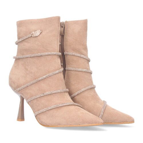 Botin de tacon para mujer